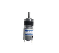 GA28Y-385 Planetary Gear Mini DC Brush Deceleration Small Motor 12V24V Adjustable Low Speed(24V 125RPM)
