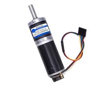 GA32Y-31ZY Miniature Planetary Geared Motor 12V24V DC Adjustable Speed Forward Reverse Belt Encoder(Shaft diameter 6 MM,11 RPM,12V)