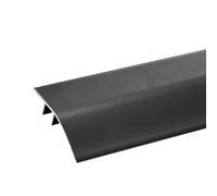 Gaahing Aluminum Floor Transition Strip, Aluminum Molding Trim Transition Board Bar, Doorway Edge Trim For Laminate Floor Mat Carpet Vinyl Tile, With Adhesive, Easy To Install(Black,145CM 4.7ft)