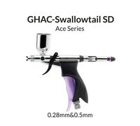 GAAHLERI ACE SERIES - SWALLOWTAIL SD SIDE FEED AIRBRUSH (0.28MM & 0.5MM)