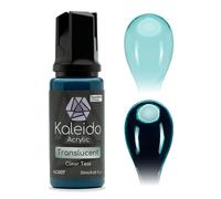Gaahleri Kaleido Clear Colors 20ml KC007 Clear Teal, Water-Based Acrylic, Airbrush Paint for Scale Models, Gundam, Mecha, Miniature, Figures, Car & Sci-Fi Kits, Pre-Thinned, Fast-Drying