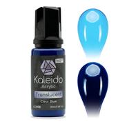 Gaahleri Kaleido Clear Colors 20ml KC008 Clear Blue, Water-Based Acrylic, Airbrush Paint for Scale Models, Gundam, Mecha, Miniature, Figures, Car & Sci-Fi Kits, Pre-Thinned, Fast-Drying