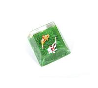 GAAHRQQQ Design Resin Keycaps Mx Mechanical Gaming Keyboard Colorful SA Profile Backlit Key Caps (Axis Body : DSA Color : Koi keycaps 7)