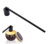 Gaaines Candle Snuffer, Candle Snuffers for All Candles,Black | Flame Safely Candle Extinguisher, Putting Out Extinguish Candle Wicks, Stainless Steel Flamer Long Handle Put Out Fire Wick