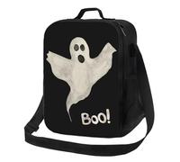 Gaakvrr Ghost Lunch Bag for Boys, Insulated Lunchboxg for Adult Teens Girls, Reusable Portable Lunch Box for Kids Ghost Gifts