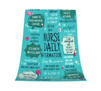 Gaakvrr Nurse Blanket for Women Nurse Throw Blanket,