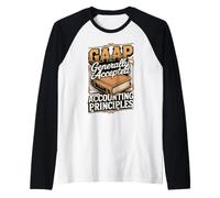 GAAP Generally Accepted Accounting Principles CPA Raglan Baseball Tee