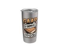 GAAP Generally Accepted Accounting Principles CPA Stainless Steel Insulated Tumbler