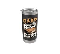 GAAP Generally Accepted Accounting Principles CPA Stainless Steel Insulated Tumbler