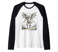 Gaap Wings of Shadow The Demonic Power Raglan Baseball Tee