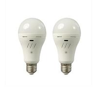Gaaqii 3 colors emergency light, 2 pieces remote control function, adjustable brightness, suitable for home or outdoor power outage