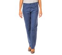 Gaastra Womens Long waterproof pants with straight hems 36691051 woman - Blue Cotton - Size 33 (Waist)