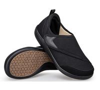 Gaatpot Diabetic Shoe Mens Womens Extra Wide Orthopedic Shoes | Wide Fitting, Adjustable, Slip on Walking Trainers, Non Slip Comfortable