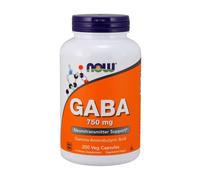 GABA, 750mg - 200 vcaps