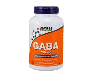 GABA, 750mg - 200 vcaps