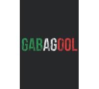 Gabagool Capicola Meat New Jersey Italian Pride Gift: Lined Blank Black Paper Notebook To Do Schedule, 6"x9", 110 Pages