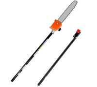 Gabasinover 75 inch Pole saw Attachment and Extension Pole Attachment Compatible with kobalt ryobi Greenwork Gtroy-Belt and another most bland's power head and attachment (Black）