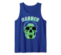 Gabber Gabba Skull Hardcore Techno Rave Hardstyle Festival Tank Top