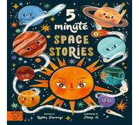 Gabby Dawnay 5 Minute Space Stories Hardback Book Gabby Dawnay Multicolor