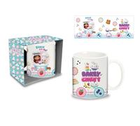 Gabby Dollhouse Ceramic Cup for Children, Cup Cup Mug for Cold Hot Drinks, Breakfast Cup for Children, Gift Box for Girls 350 ml 3-6 Years