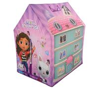 Gabby's Dollhouse Kids' Play Tent | Officially Licensed Design for Imaginative Indoor & Outdoor Pink Play Story Teepee Den Hideaway | Age 2+