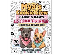 Gabby & Ham's Big Cookie Adventure Coloring & Activity Book (Gabby & Ham's Adventures Series)