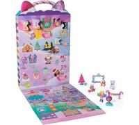 Gabby's Dollhouse DreamWorks Advent Calendar, 24 Surprise Toys with Figures, Stickers & Dollhouse Accessories, Kids Toys for Girls & Boys Ages 3+