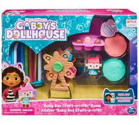 Gabby’s Dollhouse, Baby Box Craft-A-Riffic Room with Baby Box Cat Figure, Acc...