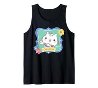Gabby’s Dollhouse Cakey Cat Floral Portrait Tank Top