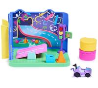 Gabby's Dollhouse 6064149 Purr-ific Play Room with Carlita Car, Accessories, Furniture and Dollhouse Deliveries, Kids Toys for Ages 3