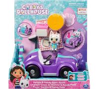 Gabby's Dollhouse , Carlita Toy Car with Pandy Paws Collectible Figure and 2 Accessories, Kids Toys for Ages 3 and up