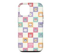 Gabby’s Dollhouse Checkerboard Faces All Over Print Case for iPhone 12/12 Pro