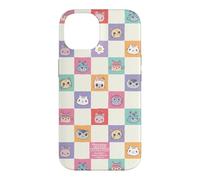 Gabby’s Dollhouse Checkerboard Faces All Over Print Case for iPhone 14