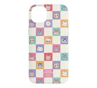 Gabby’s Dollhouse Checkerboard Faces All Over Print Case for iPhone 14 Plus