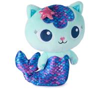 Gabby’s Dollhouse, Fin-Tastic MerCat, Premium Plush Toy, 25cm-Tall Stuffed Anima