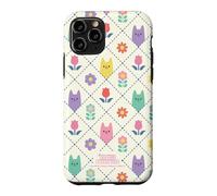 Gabby’s Dollhouse Floral Cat Tile All Over Print Case for iPhone 11 Pro