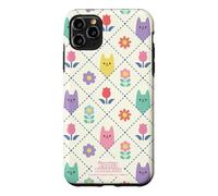 Gabby’s Dollhouse Floral Cat Tile All Over Print Case for iPhone 11 Pro Max