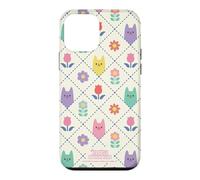Gabby’s Dollhouse Floral Cat Tile All Over Print Case for iPhone 12 mini