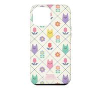 Gabby’s Dollhouse Floral Cat Tile All Over Print Case for iPhone 12 Pro Max