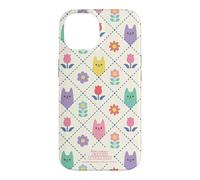 Gabby’s Dollhouse Floral Cat Tile All Over Print Case for iPhone 14