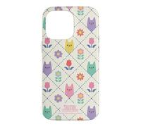 Gabby’s Dollhouse Floral Cat Tile All Over Print Case for iPhone 14 Pro Max