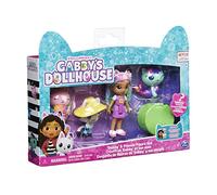 Gabby's Dollhouse , Gabby and Friends Figure Set with Rainbow Gabby Doll, 3 Toy Figures and Surprise Accessory Kids Toys for Ages 3 and up