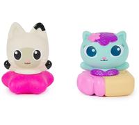 Gabby's Dollhouse: Gabby Cat Bath Squirters, Mercat and Pandy Paws Floating Toddler Bath Toys for Girls and Boys Aged 3 and up
