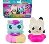 Gabby's Dollhouse: Gabby Cat Bath Squirters, Mercat and Pandy Paws Floating Toddler Bath Toys for Girls and Boys Aged 3 and up