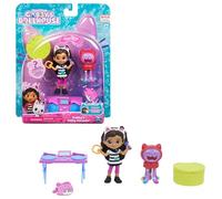 Gabby’s Dollhouse, Kitty Karaoke Set with 2 Toy Figures, 2 Accessories, Delivery and Furniture Piece, Kids’ Toys for Ages 3 and above