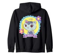 Gabby’s Dollhouse MerCat Floral Portrait Zip Hoodie