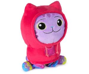 Gabby’s Dollhouse, Move & Groove Daniel James DJ Catnip Plush Toy, 25cm-Tall Stuffed Animal with Moving Arms, Kids’ Toys for Girls & Boys Aged 3+