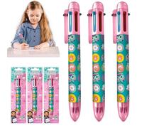 Gabby’s Dollhouse Multicolor Retractable Ballpoint Kids Pen