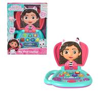 Gabby’s Dollhouse My First Laptop | Interactive Educational Toy Laptop for Kids | Plays Gabby’s Theme Tune | 14+ Fun Sounds & Phrases | Lights &