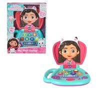 Gabby’s Dollhouse My First Laptop | Interactive Educational Toy Laptop for Kids | Plays Gabby’s Theme Tune | 14+ Fun Sounds & Phrases | Lights & Moving Eyes Feature | Learning & Role Play Toy for Ages